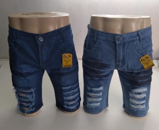Shorts masculino jeans