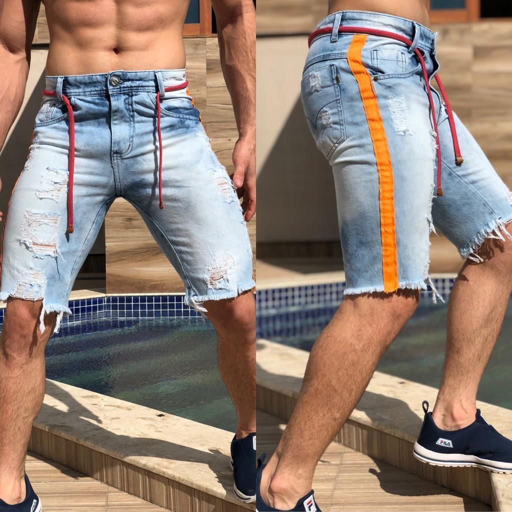 Bermuda jeans Destroeyd