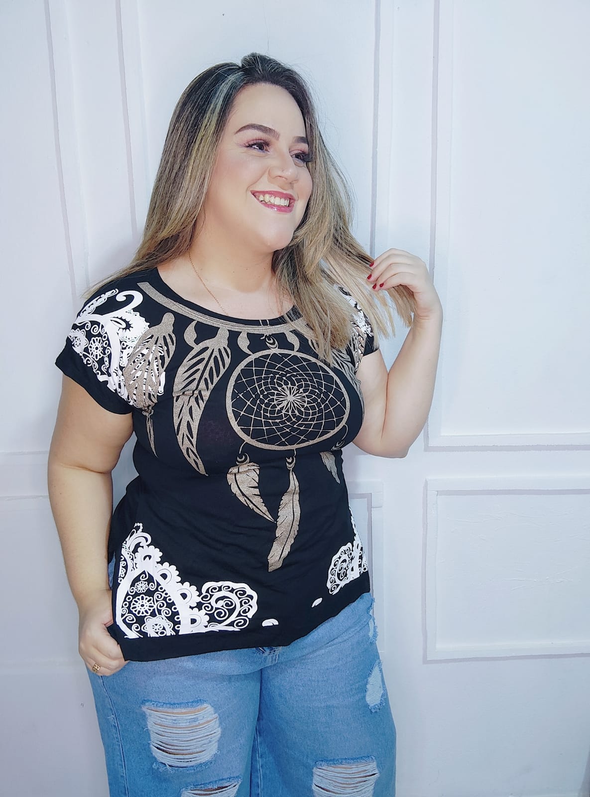 Blusas Plus Sizes