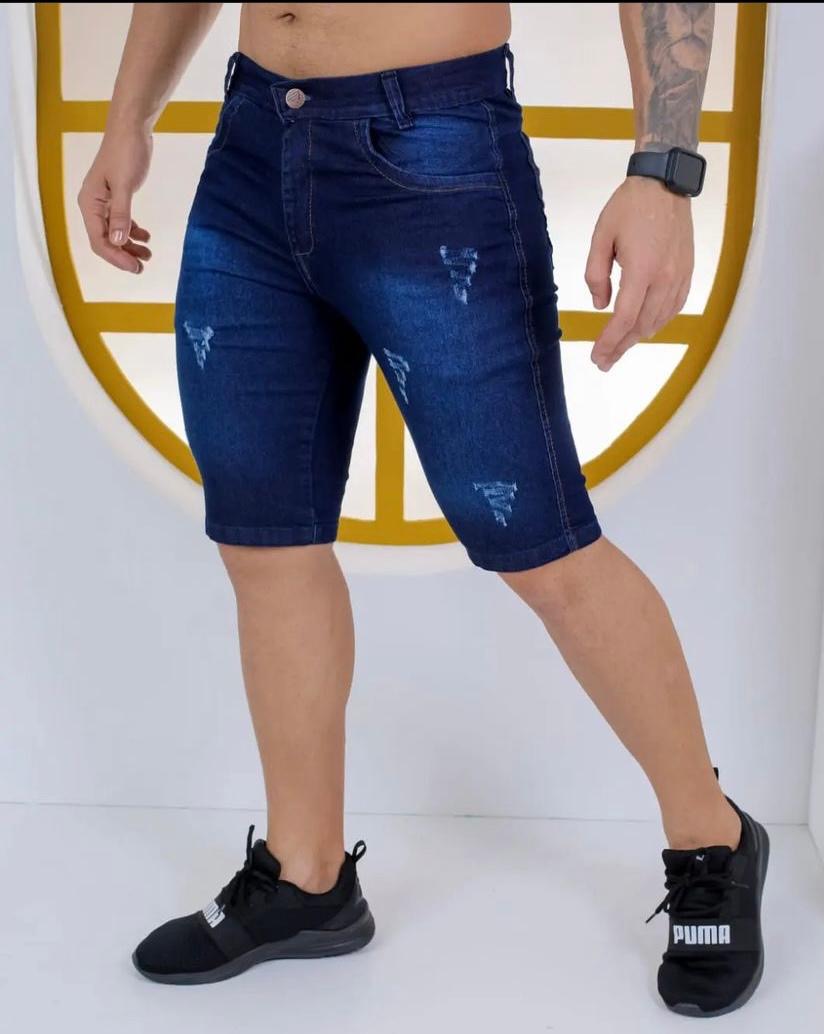 Bermudas adulto jeans