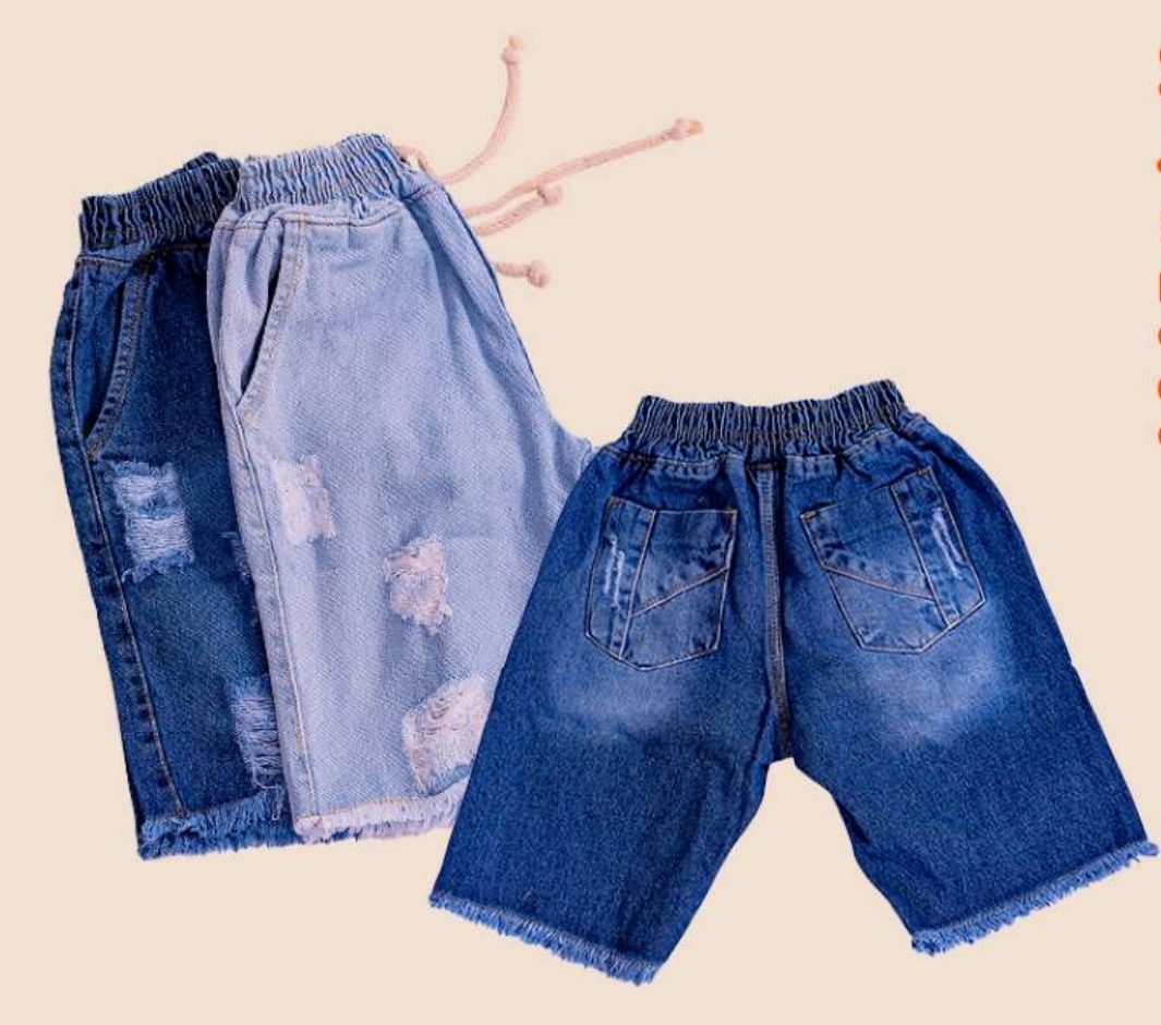 SHORTS JEANS & BRIM